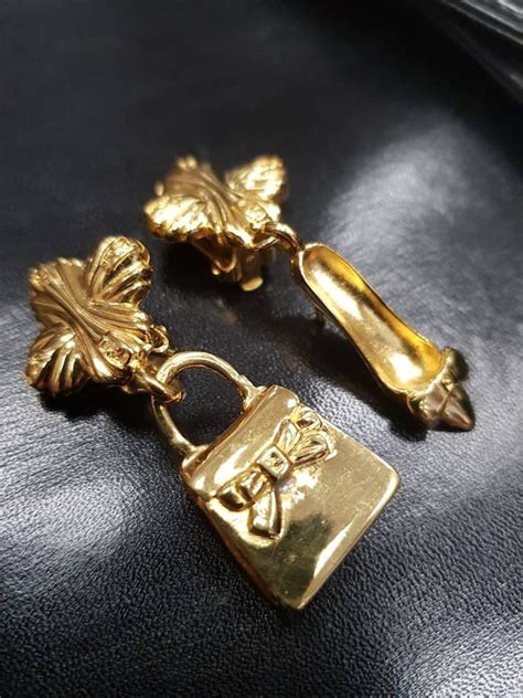 fendi clip roman head earrings|Women's Designer Earrings & Brooches .